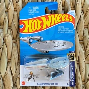 Star Trek USS Enterprise 2024 Hot Wheels Screen Time Mattel Startrek Space Ship